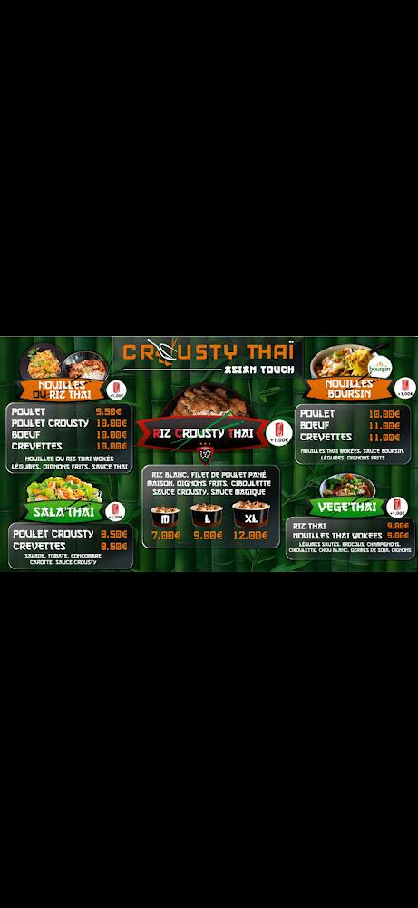 Crousty Thaï - Menu Image 3